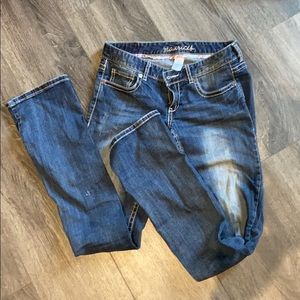 Maurices Bootcut Jeans 5/6 or 27 Waist- Long